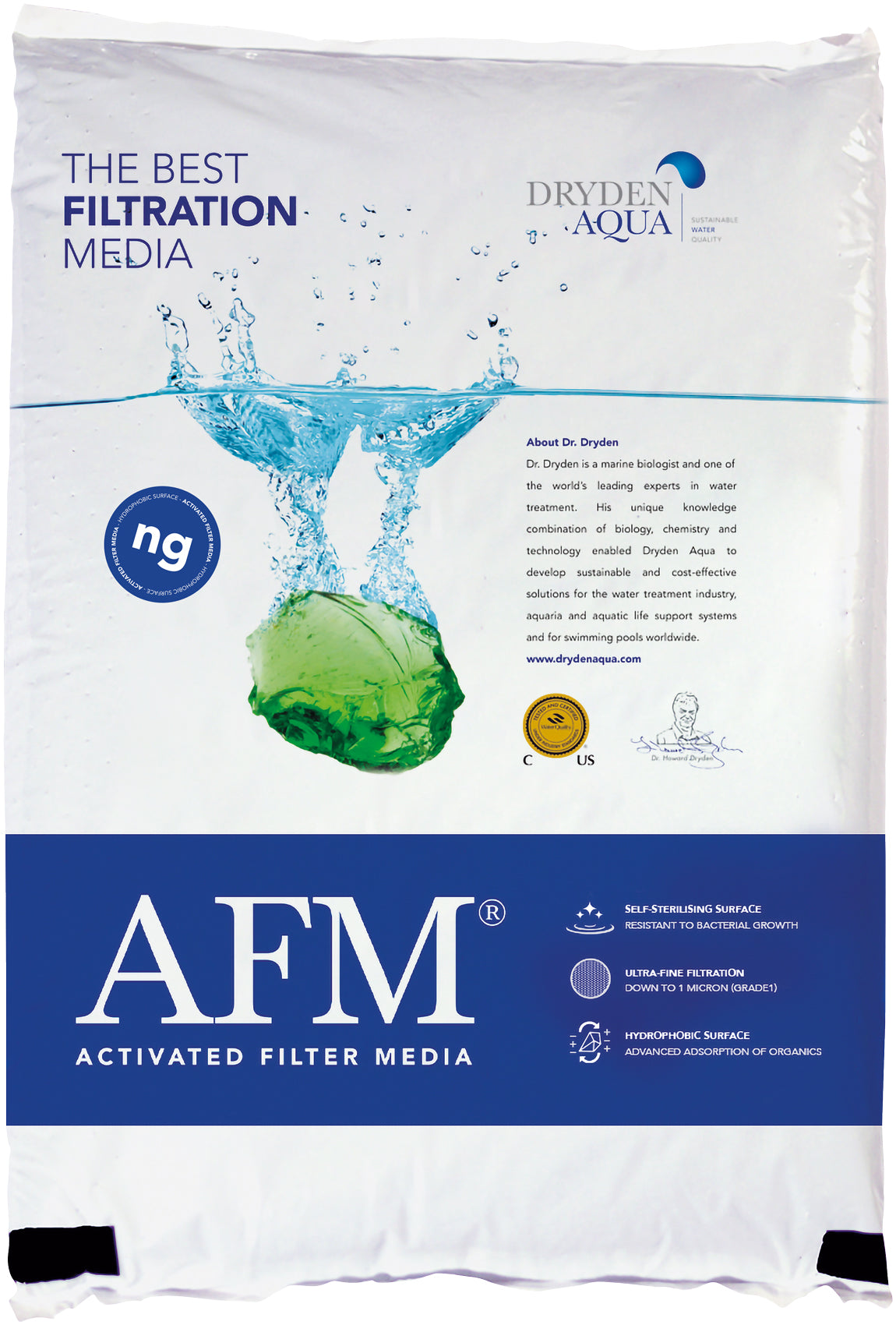 Material de filtro activado AFM®